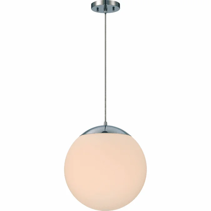 Craftmade 56893-CH-WG Gaze Modern Chrome 14″ Pendant Light