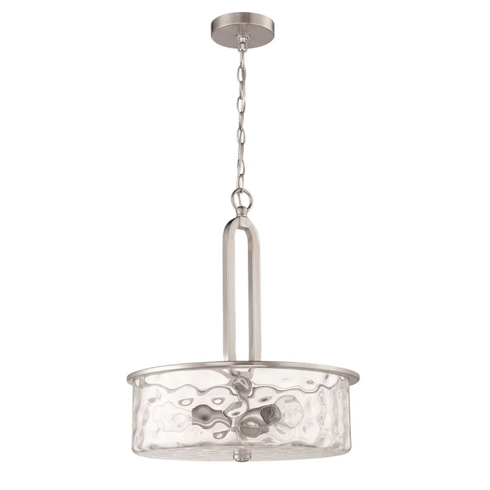 Craftmade Collins 3-LT Pendant – Brushed Polished Nickel – 54293-BNK