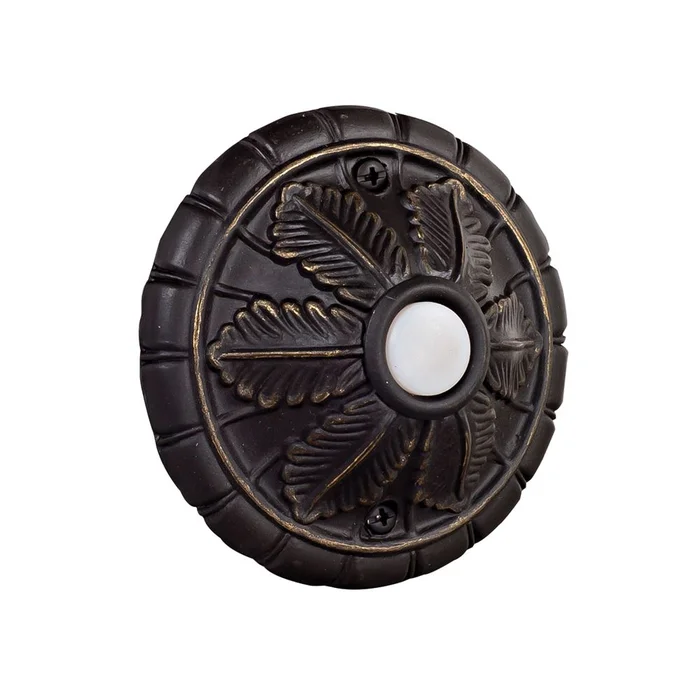 Craftmade Designer Medallion Lighted Push Button – Bronze – BSMED-AZ