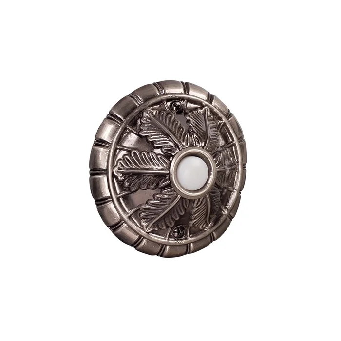 Craftmade Designer Medallion Lighted Push Button – Pewter – BSMED-AP