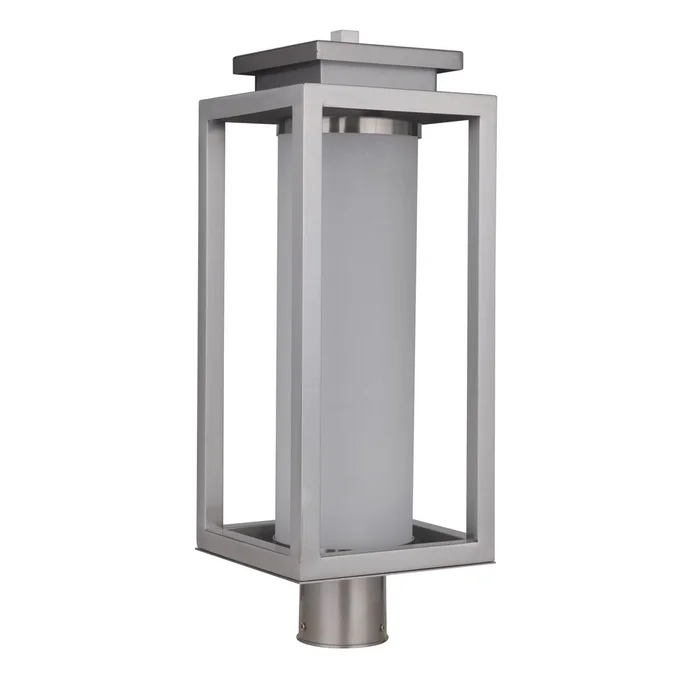 Craftmade Vailridge Large LED Post Mount – Stainless Steel – ZA1325-SS-LED