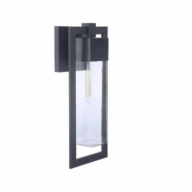 Craftmade ZA4024-MN Perimeter Contemporary Midnight Outdoor 8″ Wall Sconce Lighting