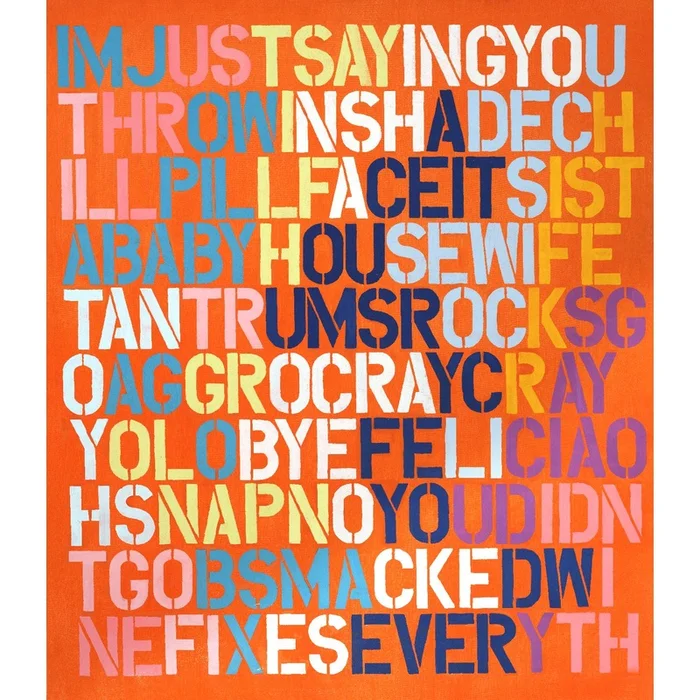 Cray Cray Giant Art 54×54 Wall Art|uvre dart murale Giant Art Cray Cray 54×54