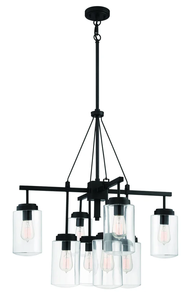 Crosspoint Eight Light Outdoor Chandelier