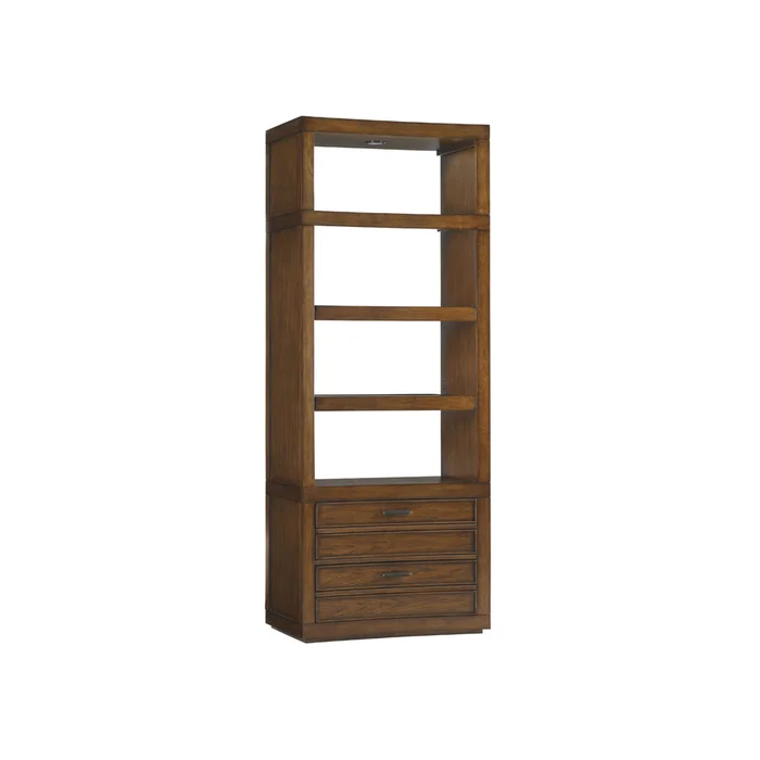 crystal sands bookcase