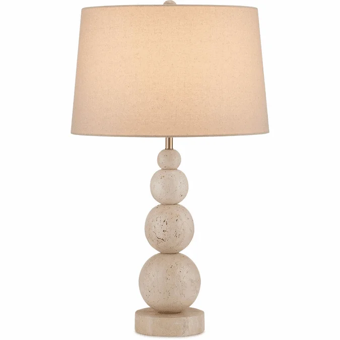 Currey & Company 6000-0915 Niobe Contemporary Natural Table Light