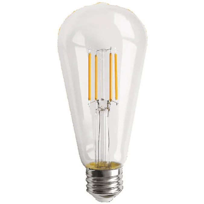 Cyber Tech LB60CAST21-WW3PK Modern LED Edison Bulb (Pack of 3)
