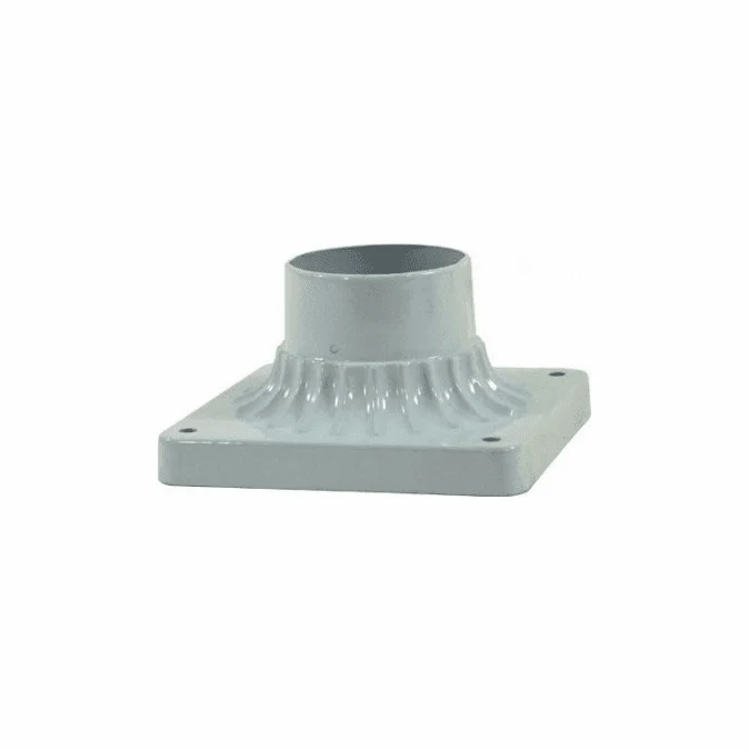 Dabmar BS222-W Contemporary White Exterior Pier Mount