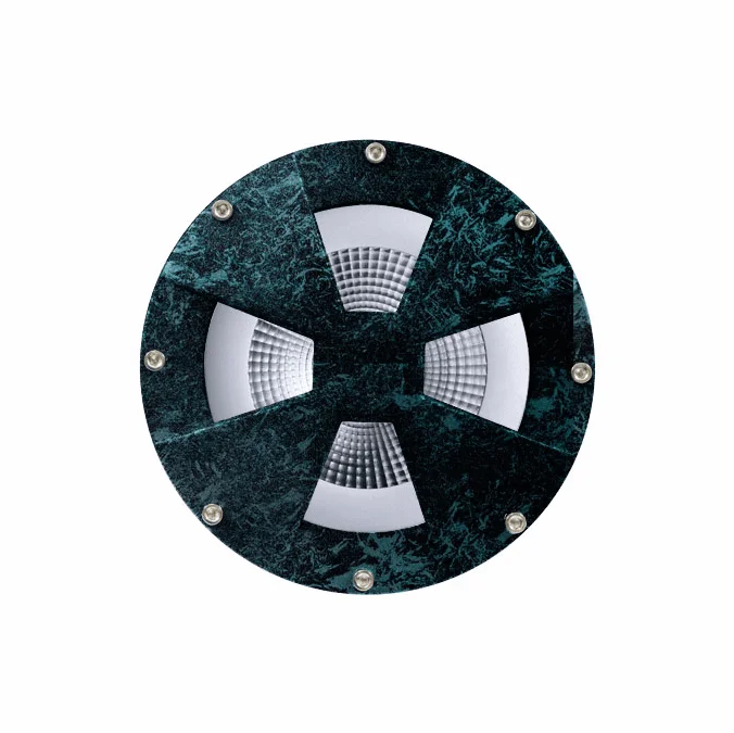 Dabmar DW4780-LED18F-VG Medium Drive Over Modern Line Voltage Verde Green LED Exterior Well Lighting