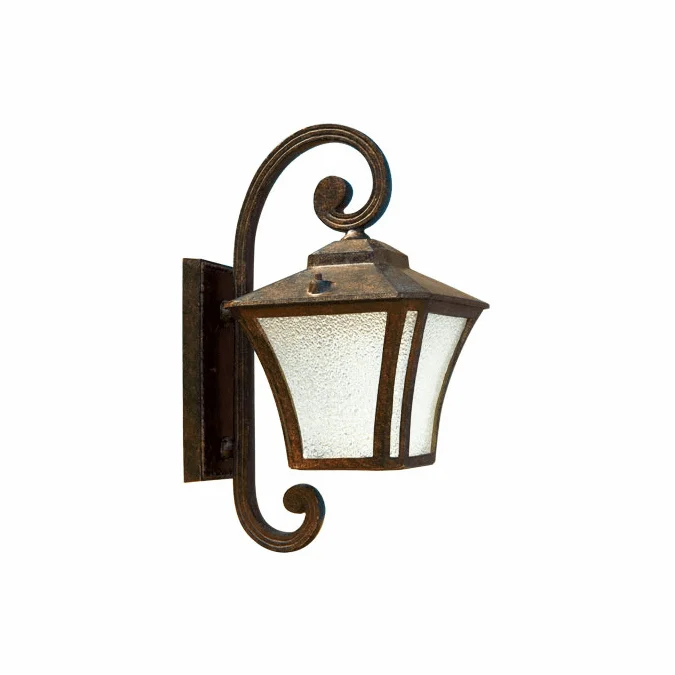 Dabmar GM210-DBS Small Wall Dark Bronze Stone Exterior Wall Mounted Lamp