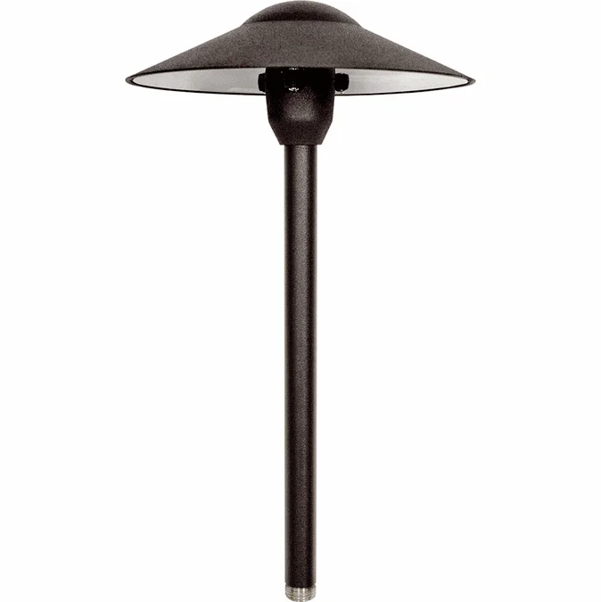 Dabmar LV214-B Black Low Voltage Outdoor Pathway Landscape Light Fixture