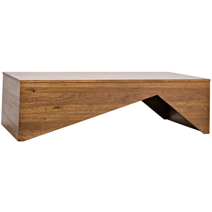 daiki coffee table, dark walnut