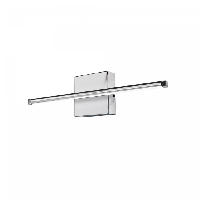Dainolite Array LED Wall Sconce Horizontal 19w Polished Chrome White Acrylic Diffuser Lamp|Applique murale horizontale Array de Dainolite en acrylique blanc qui diffuse la lumire, avec fini chrom poli et ampoule DEL de 19W