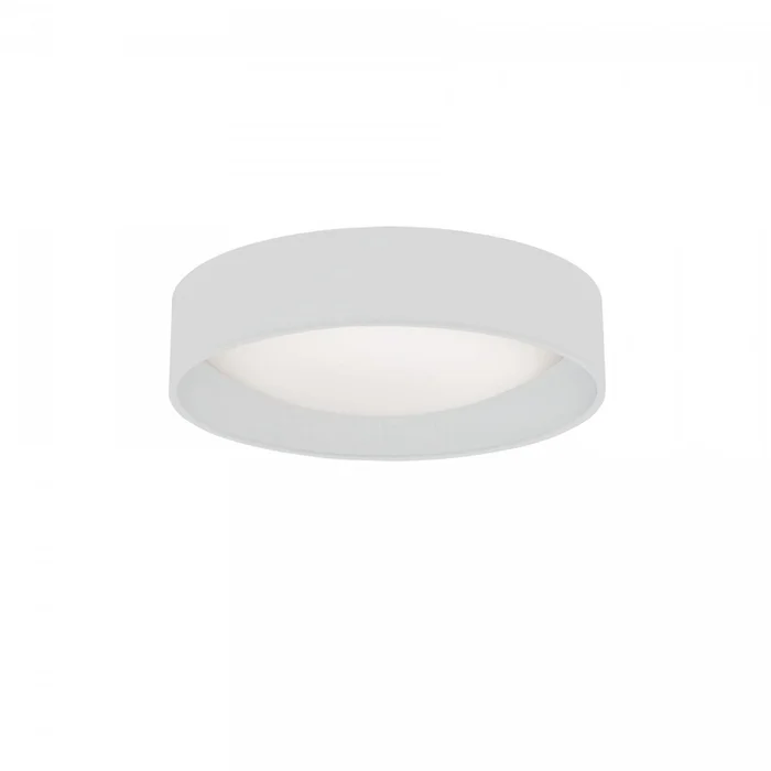 Dainolite Cfled Flush Mount 11 White Shade Lamp|Plafonnier affleur Cfled de Dainolite de 11po avec abat-jour blanc