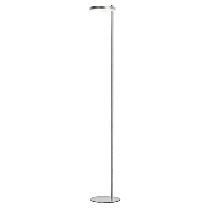 Dainolite Fia 1 Light LED Floor Lamp Satin Chrome|Lampe pied Fia de Dainolite avec fini chrom satin et 1ampoule DEL