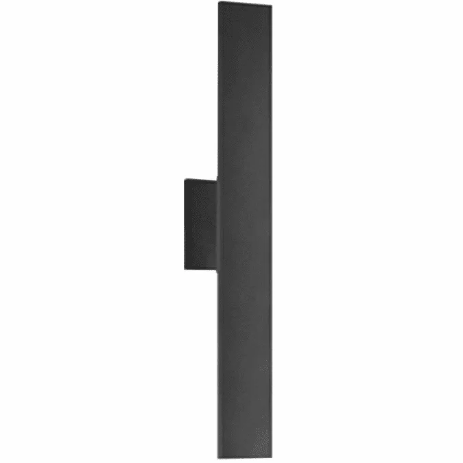 Dainolite WEA-2423LEDW-MB Wheatherly Modern Matte Black LED 24″ Outdoor Lighting Wall Sconce