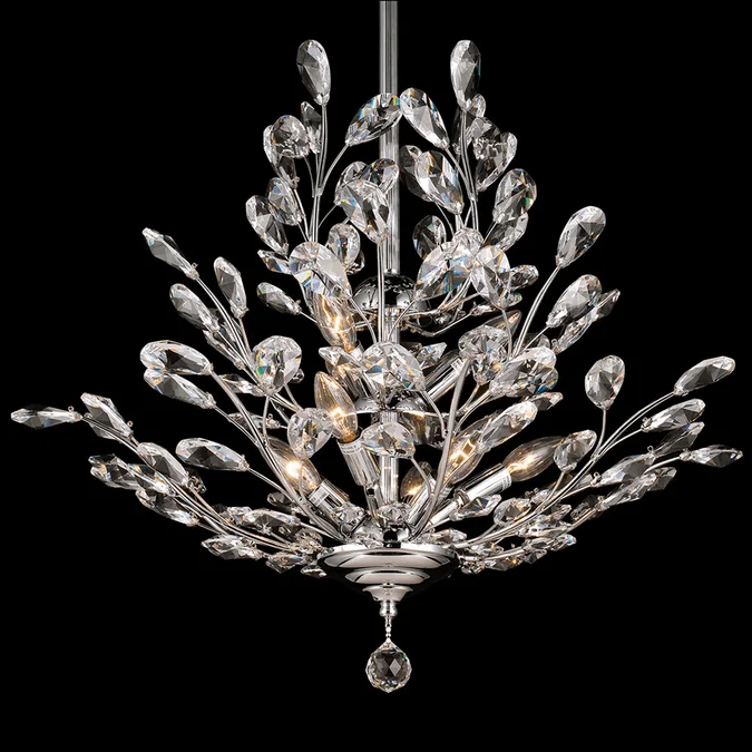 Dale Tiffany GH90289 Monaco Polished Chrome Lighting Chandelier
