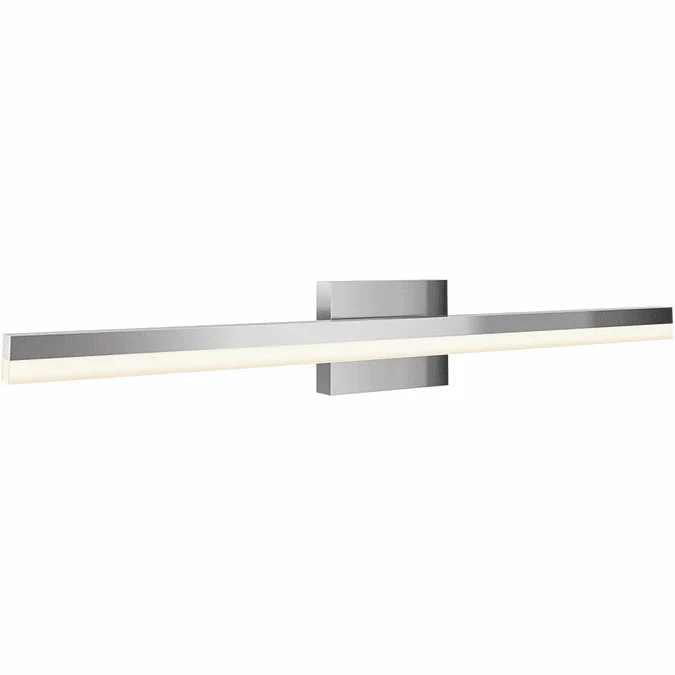 DALS Lighting LEDVAN003-CC-32CH Lyra Contemporary Chrome LED Lighting For Bathroom