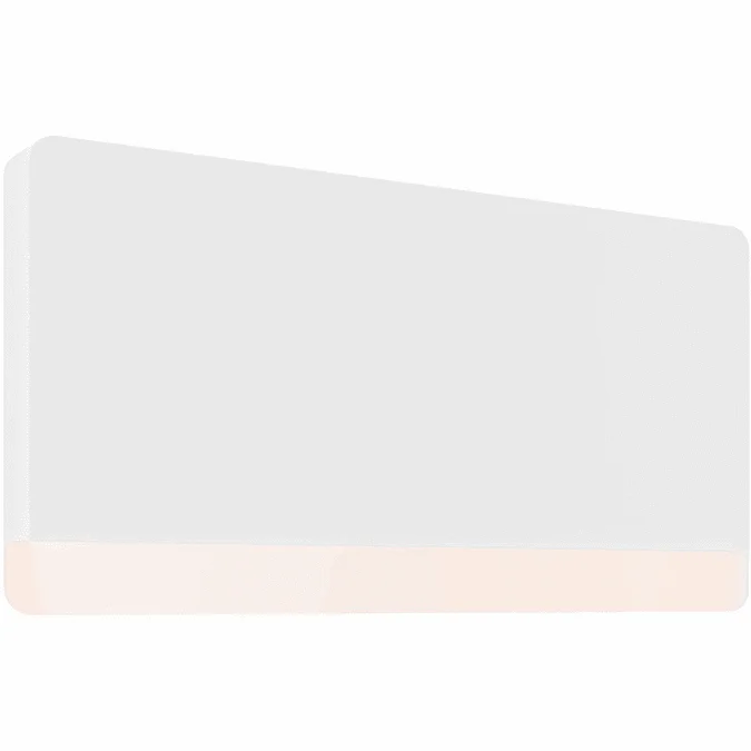 DALS Lighting SQSTP-CC-WH Alto Modern Black LED Outdoor Wall Sconce