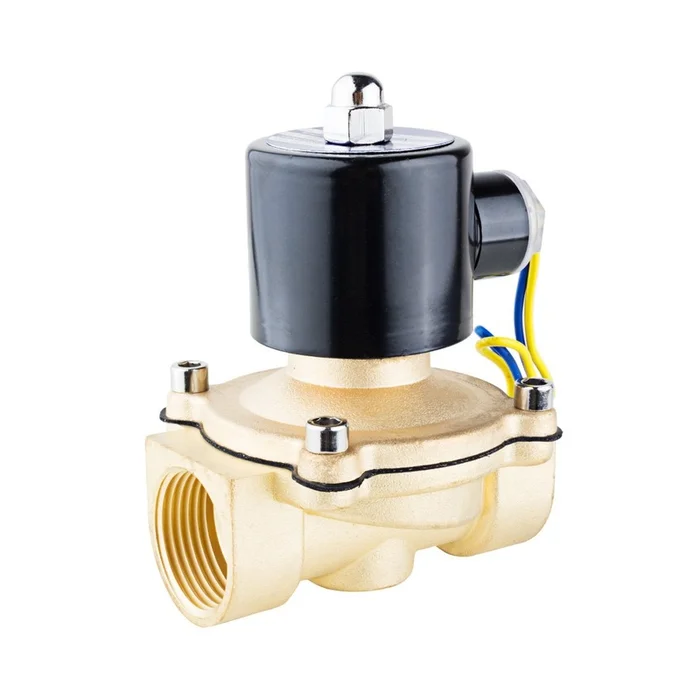 DC 12V Electric Solenoid Valve NPT 1 Normally Closed NC Direct Action for Water Air Gas Fuels