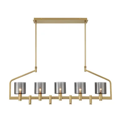 Decato Five Light Chandelier in Gold (40|45652-011)