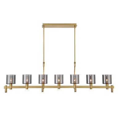Decato Seven Light Chandelier in Gold (40|45653-018)
