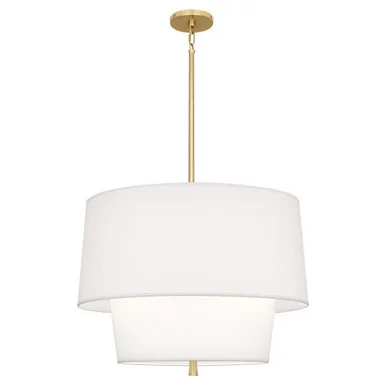 Decker Three Light Pendant in Modern Brass (165|AW137)