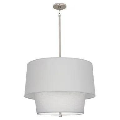 Decker Three Light Pendant in Polished Nickel (165|PG138)