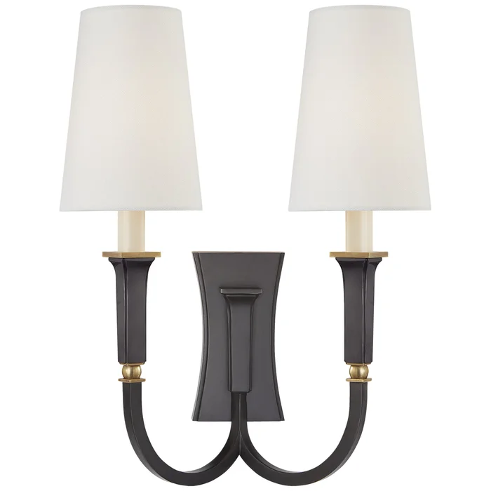 Delphia Two Light Wall Sconce