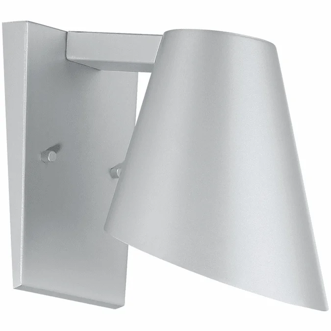 Designers Fountain LED23211-SV Walker Modern Silver LED Outdoor Light Sconce