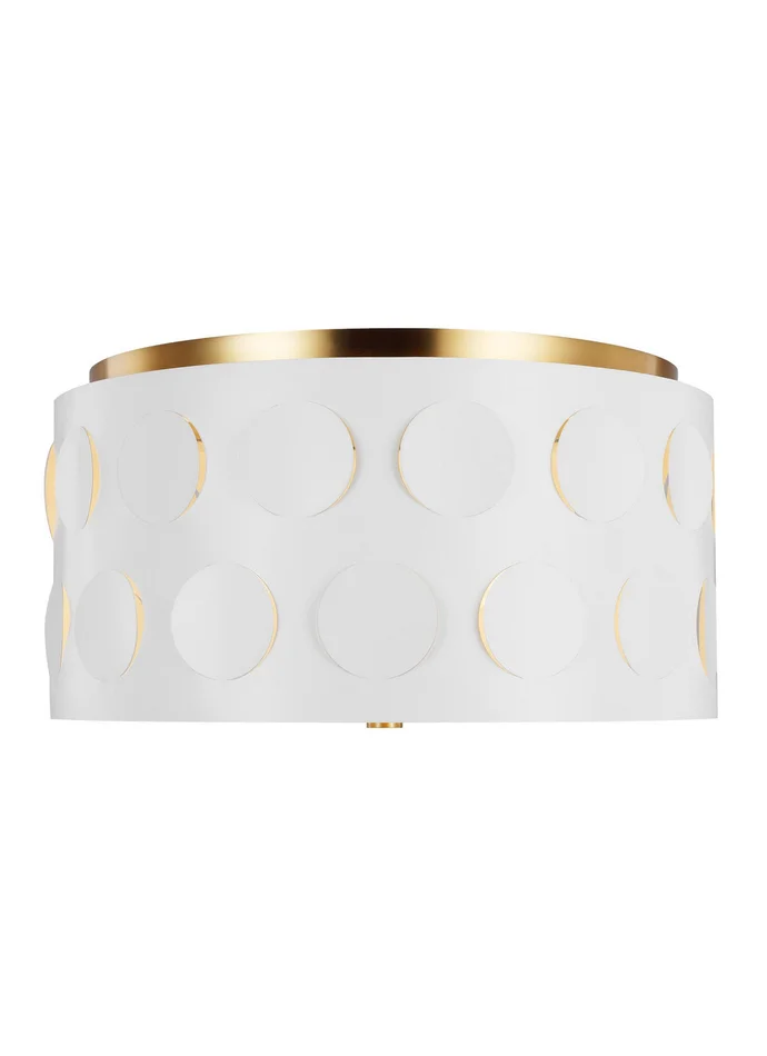 Dottie Three Light Flush Mount