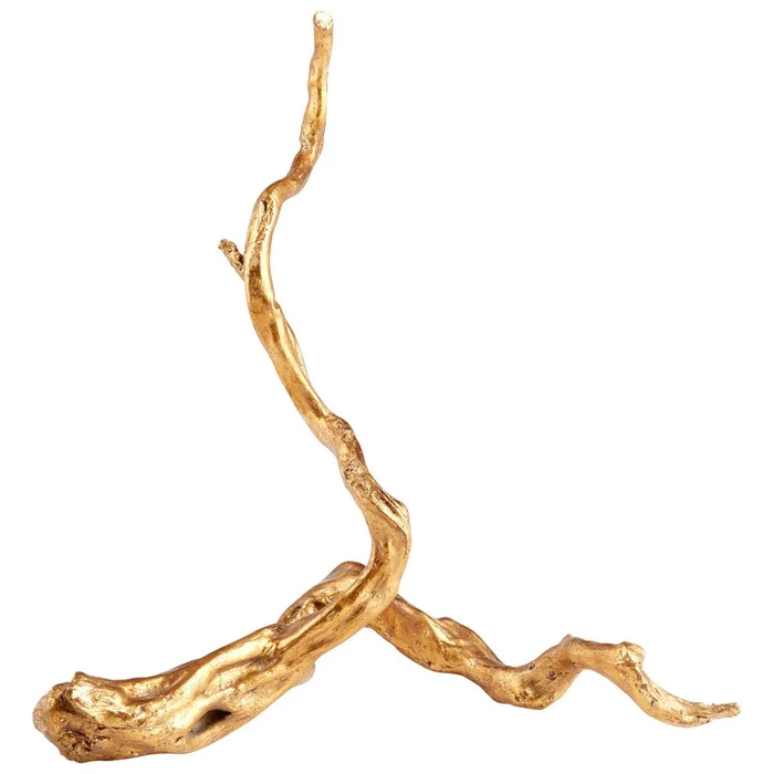 Drifting Gold Sculpture Medium By Cyan Design