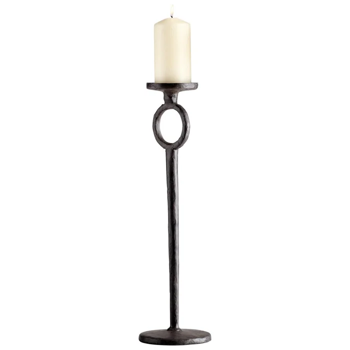 Duke Candleholder Rust Large By Cyan Design