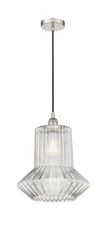 Edison LED Pendant in Polished Nickel (405|616-1P-PN-G212)