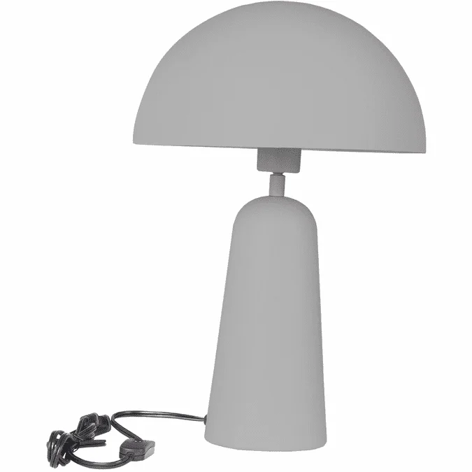 EGLO 206033A Aranzola Modern Grey Dome Table Lamp