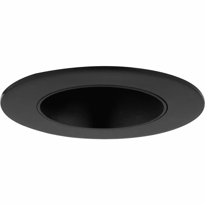 Elco ELK2818BB Pex Modern All Black 2 Inch Round Deep Reflector Recessed Lighting