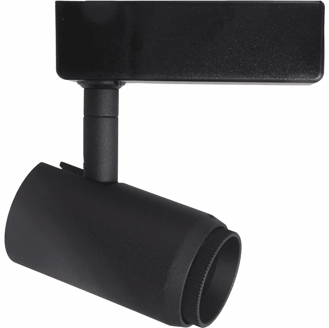 Elco ET757DB Angler Contemporary Black LED Large Track Lighting Fixture