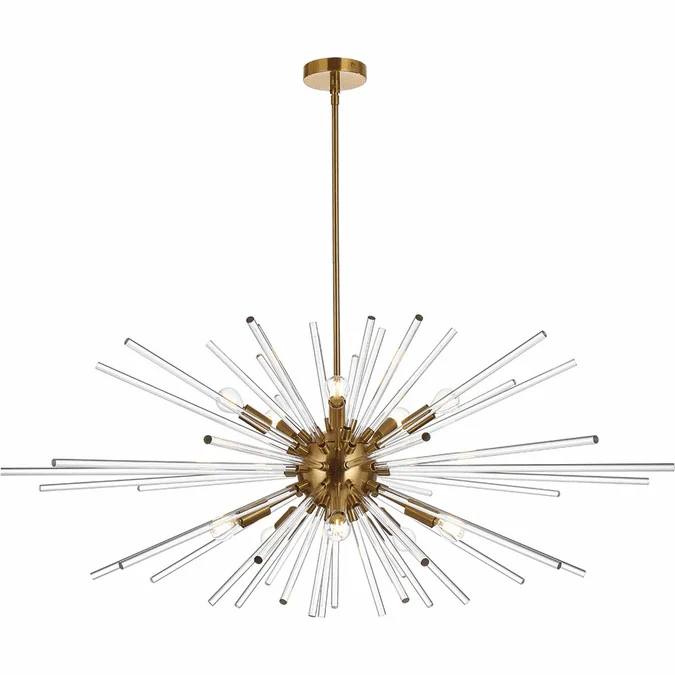 Elegant 2502D42SG Sienna Contemporary Gold 42″ Hanging Light