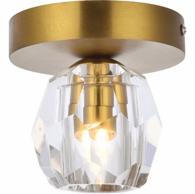 Elegant 3505F5G Eren Gold Ceiling Lighting