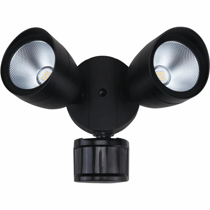 Elegant MSL1004 Aegis Modern Black LED Security Light