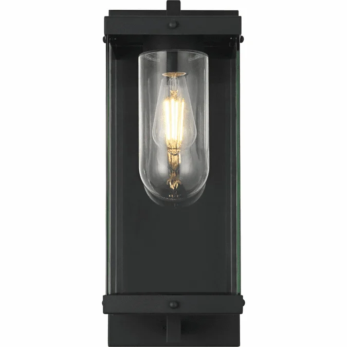 Elegant OD409W21BK Keaton Modern Black 21″ Outdoor Lighting Wall Sconce