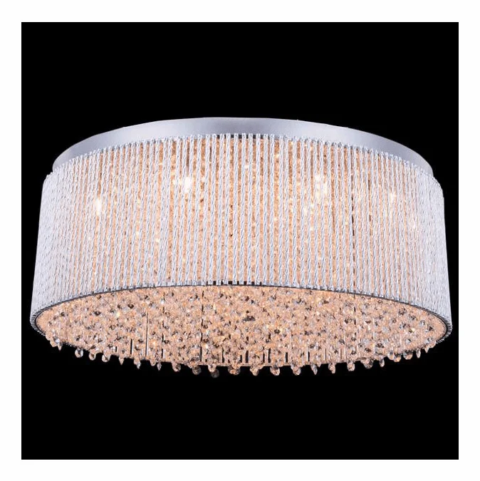 Elegant V2092F24C-RC Influx Chrome Halogen 24″ Ceiling Lighting Fixture