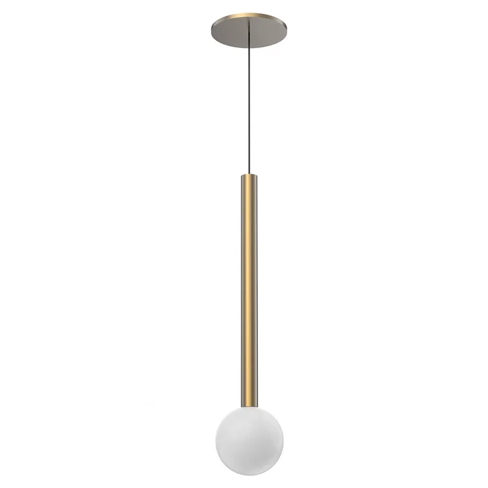 Elixir LED Pendant in Brushed Gold (347|PD15518-BG)