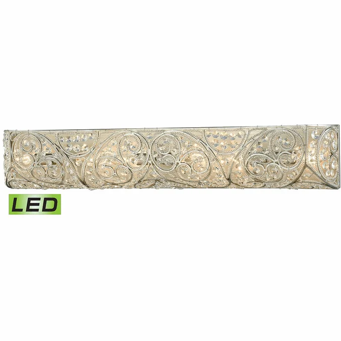 Elk Home Showroom 11699-6-LED Andalusia Aged Silver LED Bath Lighting Fixture