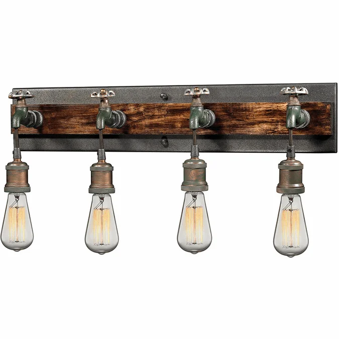 Elk Home Showroom 14283-4 Jonas Modern Multi-tone Weathered 4-Light Sconce Lighting