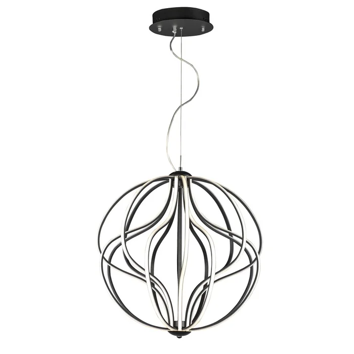 ET2 Aura LED 16-LT Pendant – Black – E21176-BK