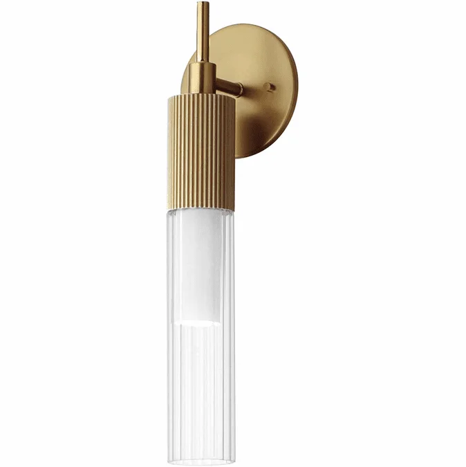 ET2 E11010-144GLD Reeds Gold LED Wall Lamp