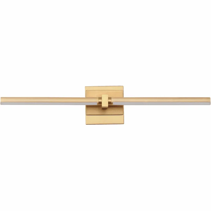 ET2 E21352-GLD Dorian Gold LED 22.5″ Bathroom Sconce