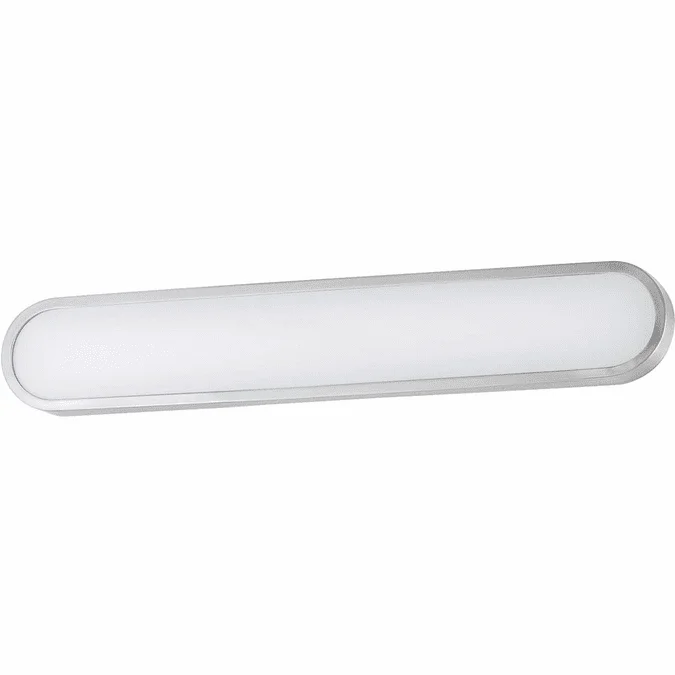 ET2 E23423-SN Latitude Satin Nickel LED 30″ Bathroom Wall Light Fixture