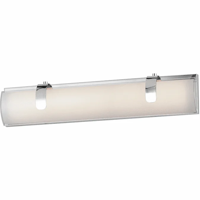 ET2 E25133-92PC Clutch Polished Chrome LED 22″ Bathroom Lighting Sconce